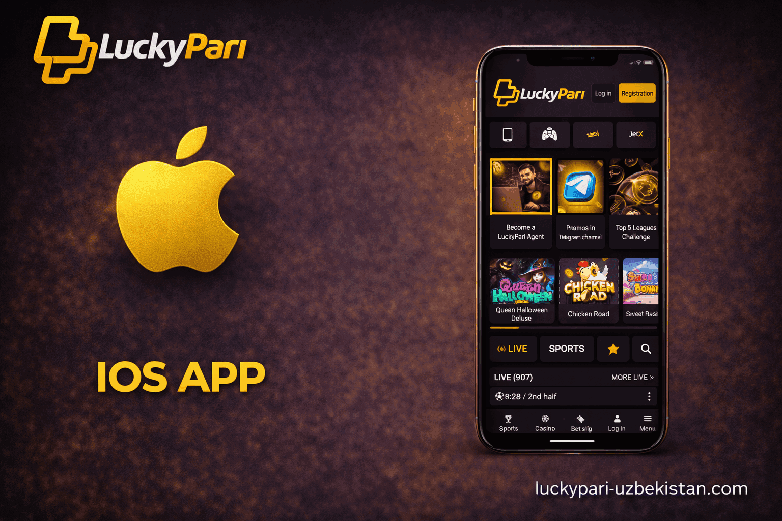 LuckyPari iOS Banner