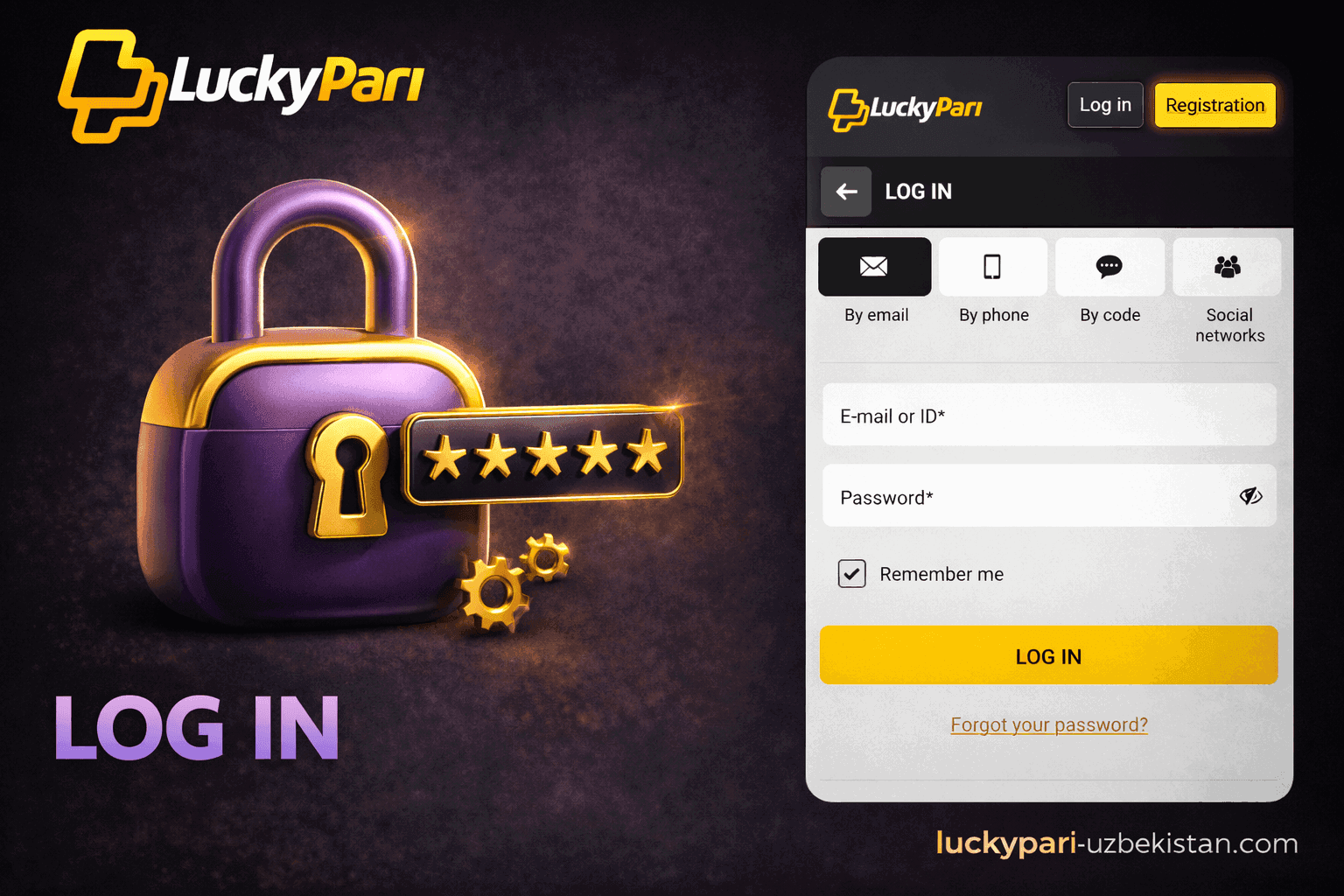 LuckyPari Login