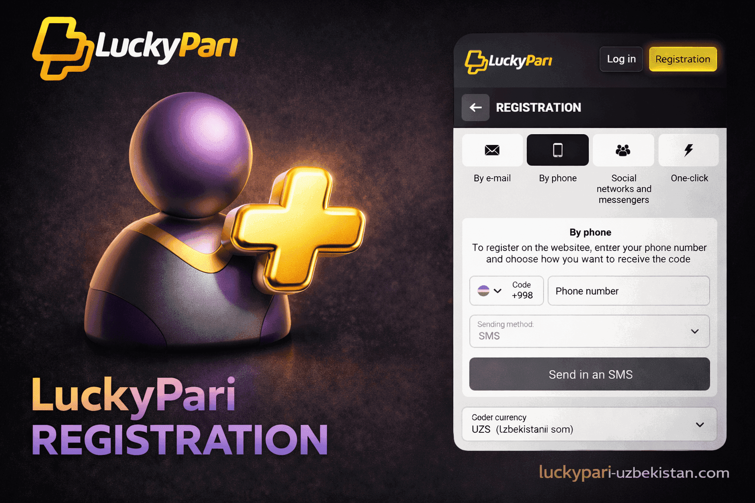 LuckyPari Registration